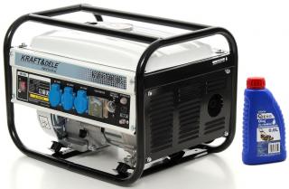 KRAFT&DELE KD118 2500W ELEKTROCENTRÁLA GENERÁTOR PRÚDU 4,8kW / 6,5 HP