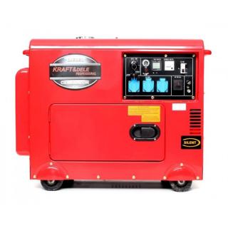 KRAFT&DELE KD123 ELEKTROCENTRÁLA GENERÁTOR PRÚDU dieselový motor 7500W AVR