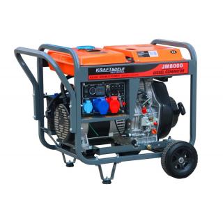 KRAFT&DELE KD126 ELEKTROCENTRÁLA GENERÁTOR PRÚDU Diesel 8KW 80% 230/380V AVR