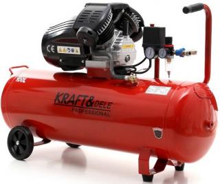 Kraft&Dele KD1480 100L V2 Kompresor olejový 2 PIESTY 230V dvojvalcový + Separátor
