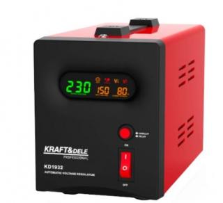 Kraft&Dele KD1932 Stabilizátor napätia regulátor elektrickej energie 1000VA 230V AVR