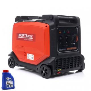 KRAFT&DELE KD698 Invertorová elektrocentrála generátor prúdu 4000W