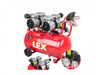 LEX LXAC60-22LO Kompresor bezolejový 60L 2,2kW 230V