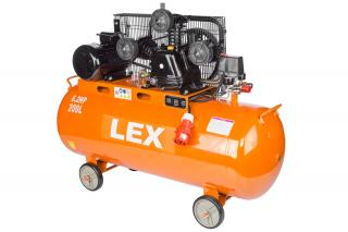 LEX LXC200-3 200l 3,8kW Olejový kompresor