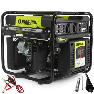 Mar-pol M82482 INVERTOROVÁ ELEKTROCENTRÁLA GENERÁTOR PRÚDU 3500W 230V 12V