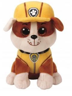 Plyšový psík RUBBLE PAW PATROL Labková patrola 15cm hračka