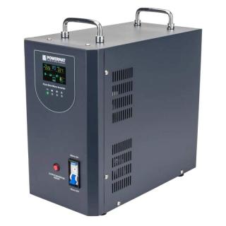 POWERMAT PM-UPS-3000MP Záložný zdroj UPS LCD 3000VA 2400W Pre pec ústredného kúrenia