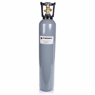 POWERMAT Prázdna plynová fľaša CO2 1,8m3 8l 250bar MIG TIG na zváranie (Prázdna fľaša CO2)