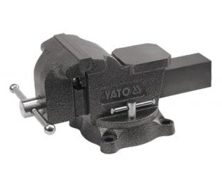 YATO YT-6504 200mm PARALELNÝ OTOČNÝ ZVERÁK s kovadlinou (Svěrák 200mm OTOČNÝ 8")
