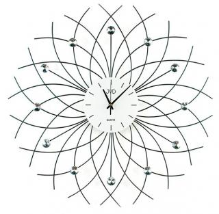 Nástenné hodiny Moderný kvet 60 cm