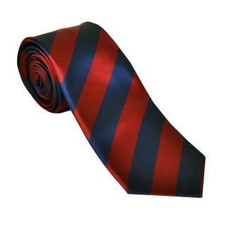 Pánska kravata FC BARCELONA - modro-červená (Originálny licencovaný výrobok)