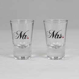 Štamperlíky pre novomanželov Mr&amp;Mrs (momentálne vypredané)