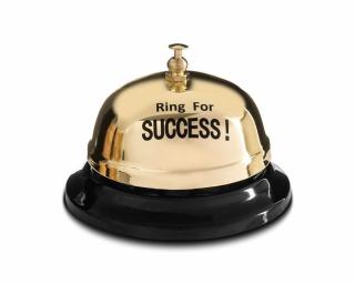 Stolný zvonček  Ring for Success
