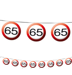 Závesná dekorácia Maximálna rýchlosť- rôzne čísla  (16, 18, 20, 21, 25, 30, 40, 50, 60, 65, 70 )