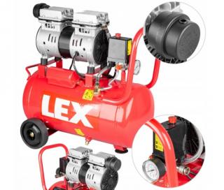 LEX LXAC24-11LO Kompresor bezolejový 24L 1,1kW 230V