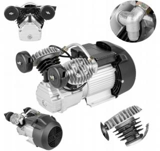 Pumpa na Kompresor + motor 50/100L, 3.3kW, 2-valec (Kompresorova pumpa max 100L 3.5kw 2-piesty)