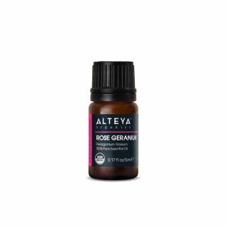 Alteya Rose geranium olej z ružovej pelargónie 100% Bio 5 ml