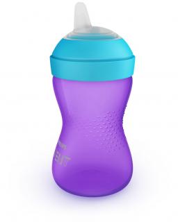 Avent hrnček 300 ml Grippy dievča s mäkkým náustkom