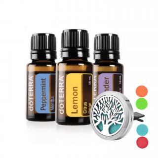 DoTERRA Trio + Aróma difuzér do auta Family tree of life