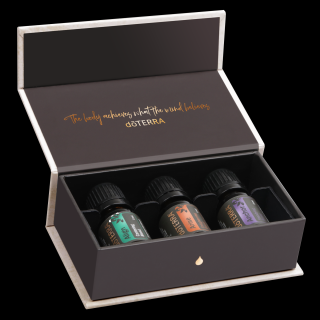 Doterra Yoga Collections Balíček esenciálnych olejov na meditáciu 15 ml