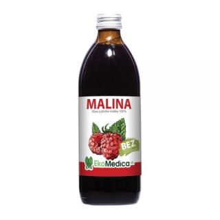 EkoMedica Malina 100% šťava 500ml