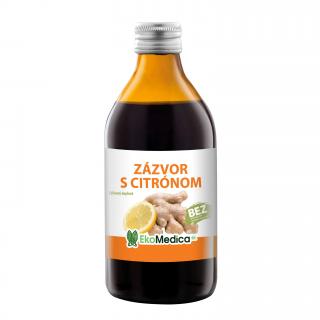 EkoMedica Zázvor s citrónom 100% šťava 250 ml