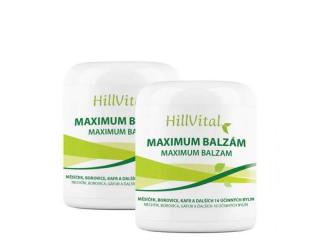 Hillvital Maximum balzam dvojbalenie 2x250 ml na reumu a artrózu