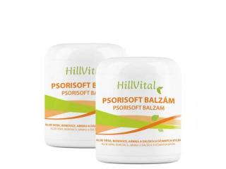 Hillvital Psorisoft balzam dvojbalenie 2x250 ml na zmiernenie psoriázy