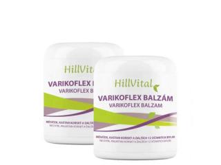 HillVital Varicoflex balzam dvojbalenie 2x250 ml na kŕčové žily