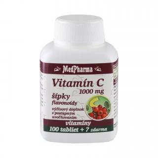 MedPharma Vitamín C 1000 mg šípky 107 tablet