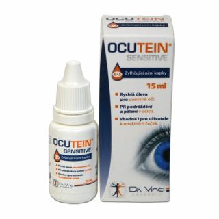 Ocutein sensitive plus - DA VINCI zvlhčujúce očné kvapky 15 ml