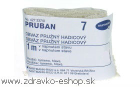 Pruban elast.hadic.č. 7/ 1mx70mm 4273370 rameno, hlava