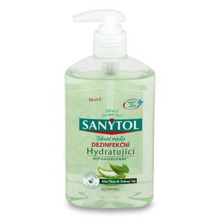 SANYTOL Aloe Vera & Zelený čaj dezinfekčné tekuté mydlo 250ml