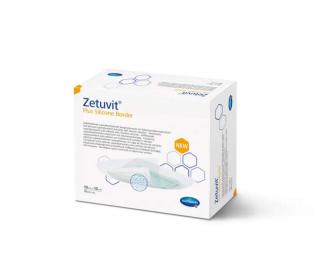 Zetuvit Plus Silicone Border kompres sterilný 10x10 cm, 1x10 ks