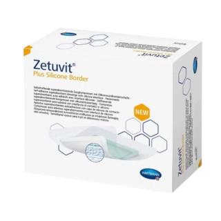 Zetuvit Plus Silicone Border kompres sterilný 20x25 cm, 1x10 ks