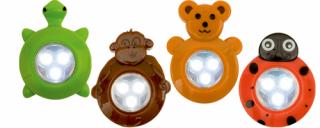 LED batériové svietidlo pre deti, 10 ks / displej GL KID (Detské svietidlo)