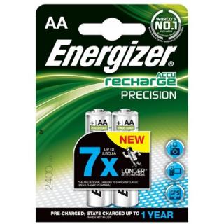 Nabíjacie tužkové batérie Energizer Precision duo AA (HR6 - 2400 mAh) (Nabíjacie tužkové batérie  Energizer Precision duo AA (HR6 - 2400 mAh))