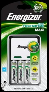 Nabíjačka Energizer Maxi + 4AA Extreme 2300 mAh Pre-chrg (Nabíjačka Energizer Maxi + 4AA Extreme 2300 mAh Pre-chrg)