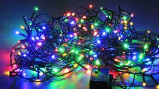 NOEL LED Vianočná reťaz 17,9m - multikolor - 7 programov + stále svietenie (Vianočná Svetelná LED reťaz 180 LED  NOEL)