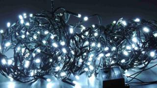 NOEL LED Vianočná reťaz 17,9m - teplá biela - 7 programov + stále svietenie (Vianočná Svetelná LED reťaz 180 LED  NOEL)