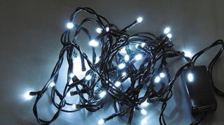 NOEL LED Vianočná reťaz 3,9m - Studená biela 40 LED (bez programu) (Vianočná Svetelná LED reťaz 40 LED NOEL 30359 )
