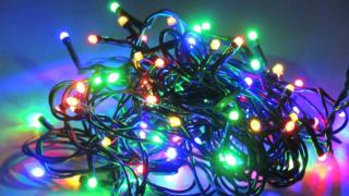 NOEL LED Vianočná reťaz 7,9m - Multikolor 80 LED (bez programu)  (Vianočná Svetelná LED reťaz 80 LED  NOEL 30243)