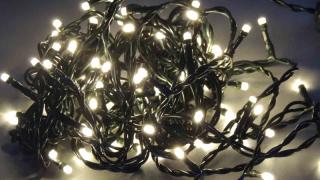 NOEL LED Vianočná reťaz 7,9m - Teplá biela 80 LED (bez programu)  (Vianočná Svetelná LED reťaz 80 LED  NOEL 30236 )