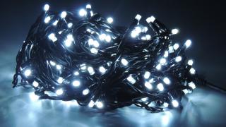 VIXEN PROFI LED Vianočná reťaz 5m studená biela s FLASH efektom SPAJATELNÁ (Vianočná Svetelná LED reťaz  VIXEN LIV30045 5m studená biela s FLASH efektom )