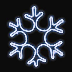 VIXEN PROFI LED Vianočná Vlocka 2D 38x38cm - studená biela  (Vianočná Vločka 2D VIXEN)