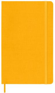 Moleksine Zápisník Classic - L (A5) | Tvrdá väzba | Oranžový | Linajkový