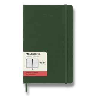 Moleskine Diár 2025 - L (A5) | Denný | Tvrdá väzba | Zelený