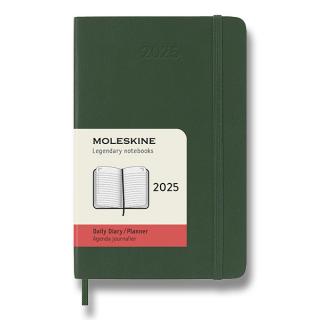 Moleskine Diár 2025 - S (A6) | Denný | Mäkká väzba | Zelený