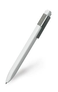 Moleskine Guľôčkové pero Plus Click biele 0,5 mm (978-88-6732-438-5)