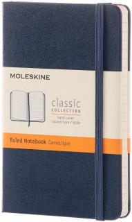 Moleskine Zápisník Classic - S (A6) | Tvrdá väzba | Tmavomodrý
